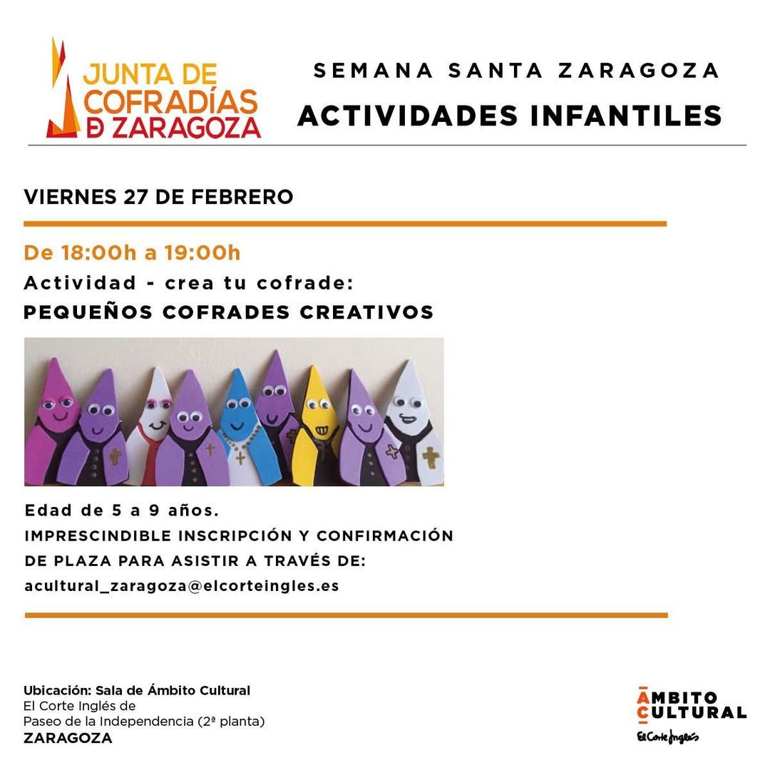 En este momento estás viendo Pequeños Cofrades Creativos