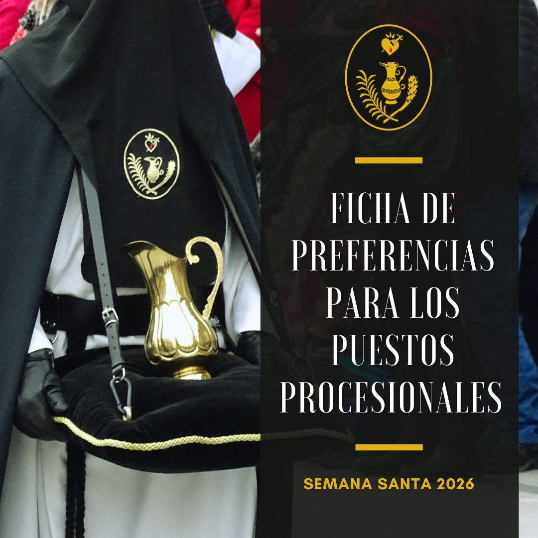 En este momento estás viendo Ficha de preferencias para los puestos procesionales de la Semana Santa 2026