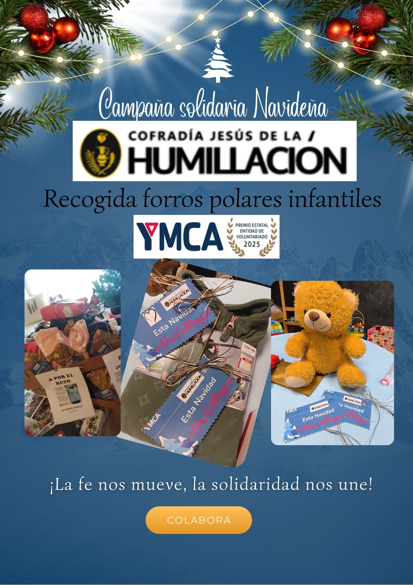 Lee más sobre el artículo Campaña solidaria de Navidad en favor de YMCA