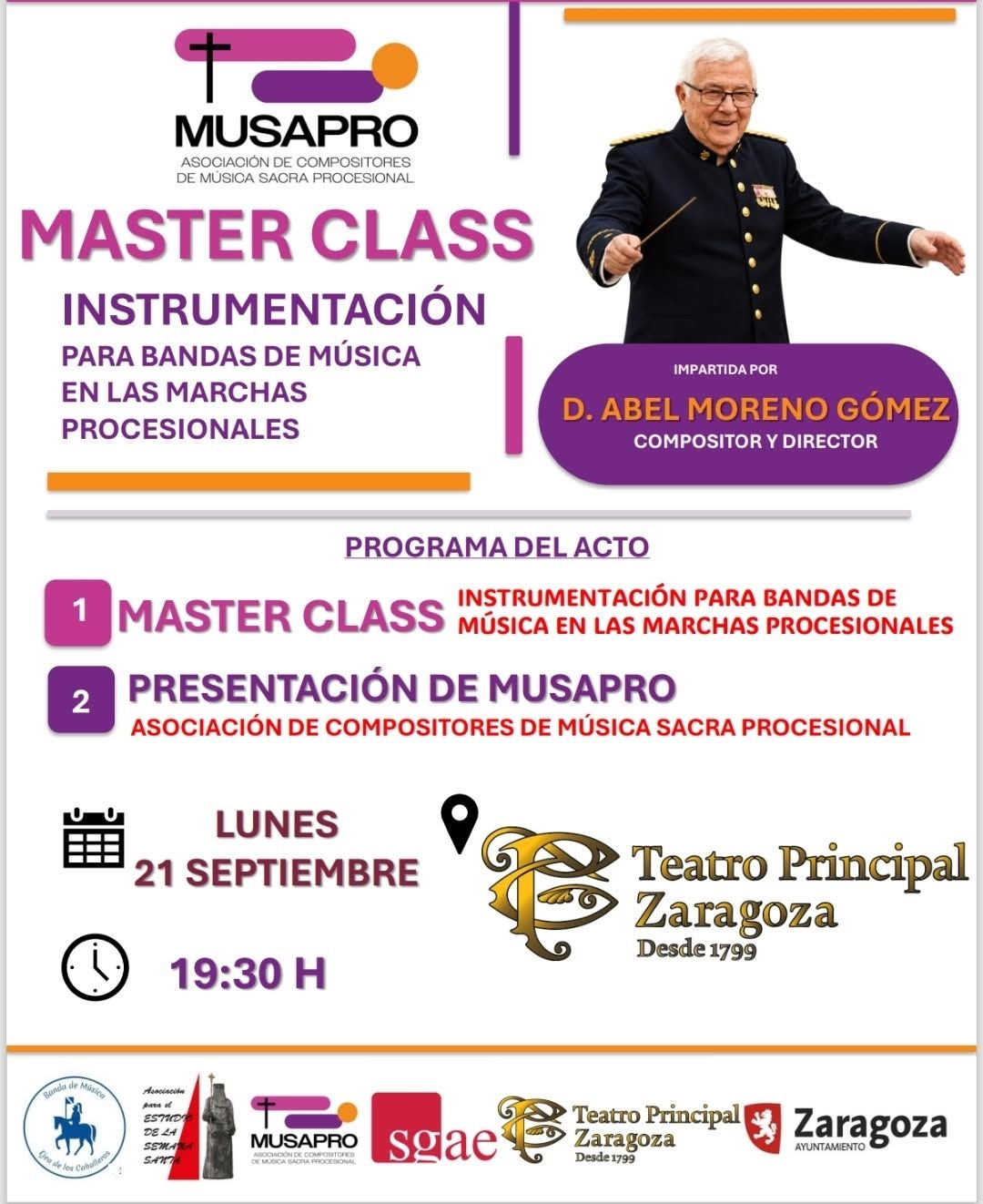 En este momento estás viendo Gran acto musical de MUSAPRO y la Asociación para el Estudio de la Semana Santa