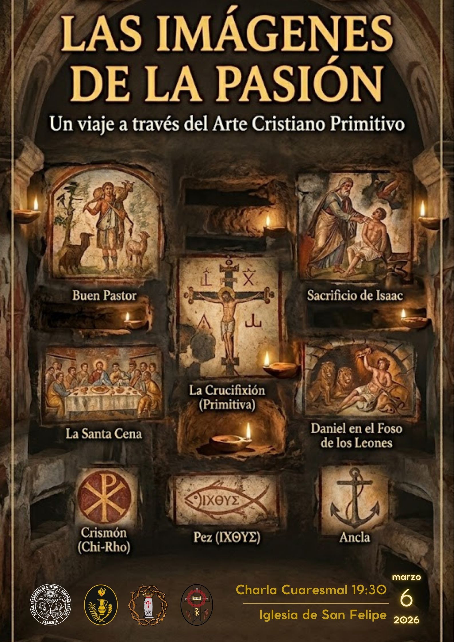 En este momento estás viendo Charla Cuaresmal: «Las imágenes de la Pasión: un viaje a través del arte cristiano primitivo”