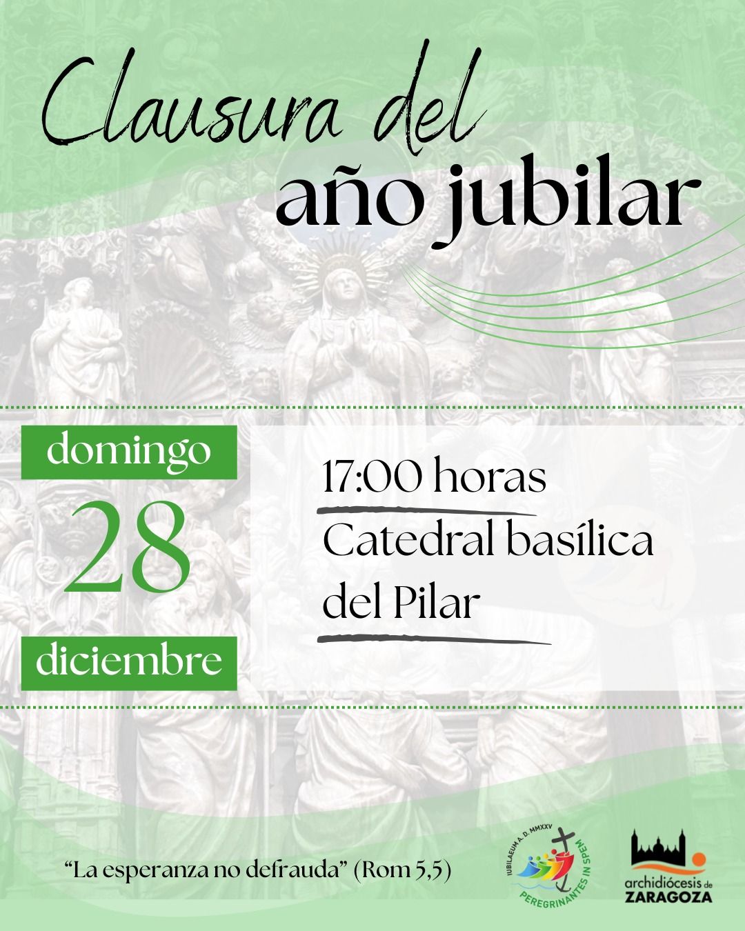 En este momento estás viendo Clausura del Año Jubilar de la Esperanza