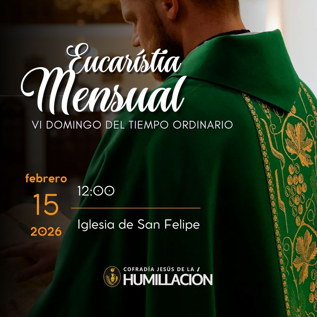 En este momento estás viendo Eucaristía mensual febrero