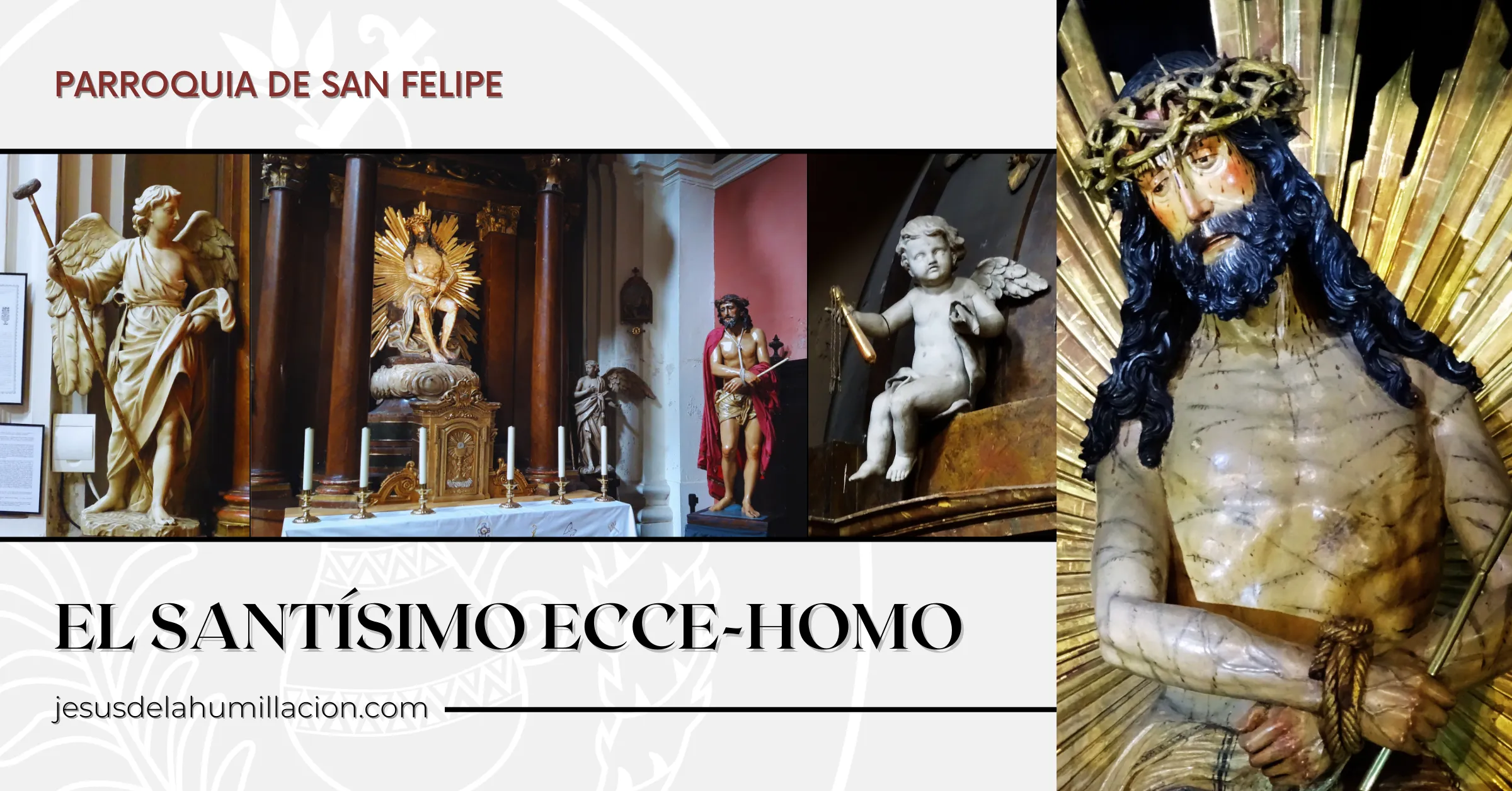 El Santísimo Ecce Homo: fotografías DBB.