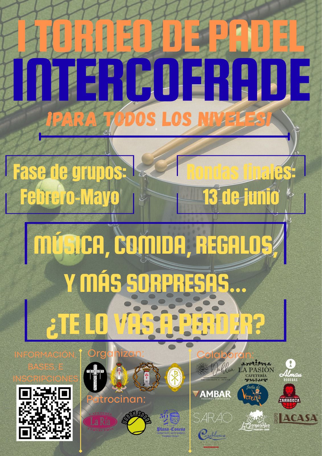En este momento estás viendo I Torneo de pádel intercofrade de Zaragoza